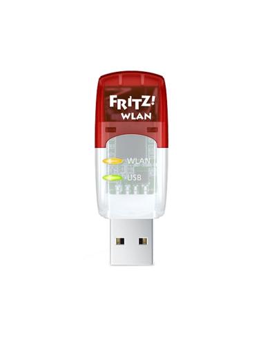 Fritz! wlan stick tarjeta red wifi ac430 usb