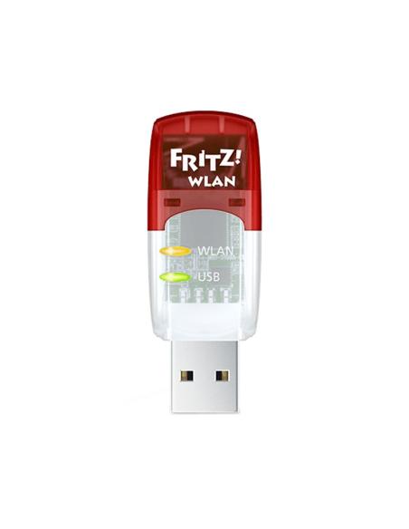Fritz! wlan stick tarjeta red wifi ac430 usb