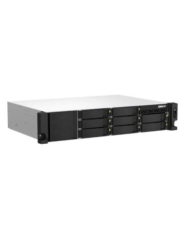 Qnap ts-864eu-rp-8g nas 8xhdd-bay 2x2.5gbe 4xusb