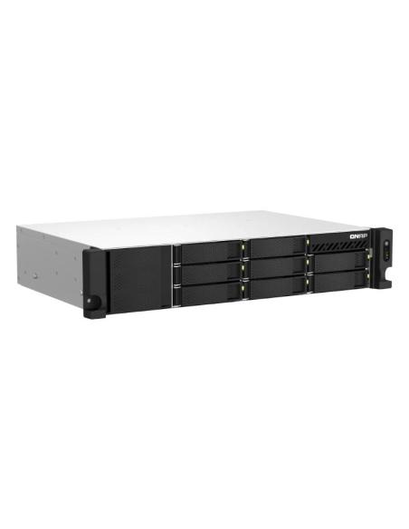 Qnap ts-864eu-rp-8g nas 8xhdd-bay 2x2.5gbe 4xusb