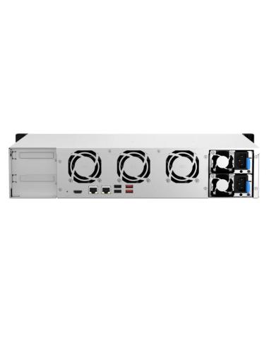 Qnap ts-864eu-rp-8g nas 8xhdd-bay 2x2.5gbe 4xusb