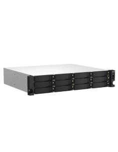 Qnap ts-1264u-rp-8g nas 12xhdd-bay 2x2.5gbe