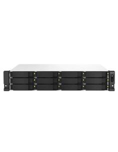 Qnap ts-1264u-rp-8g nas 12xhdd-bay 2x2.5gbe 2