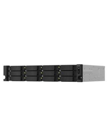 Qnap ts-1264u-rp-8g nas 12xhdd-bay 2x2.5gbe