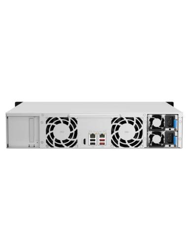 Qnap ts-1264u-rp-8g nas 12xhdd-bay 2x2.5gbe