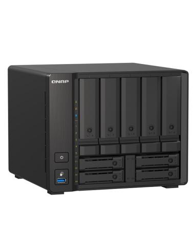 Qnap ts-h973ax-8g nas 9xhdd-bay 2x2.5gbe+1x10gb