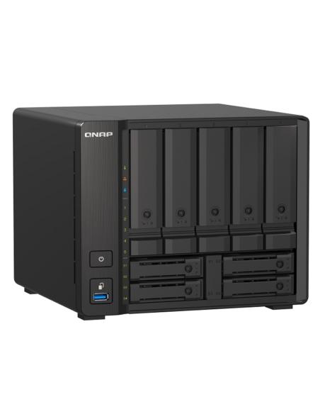 Qnap ts-h973ax-8g nas 9xhdd-bay 2x2.5gbe+1x10gb