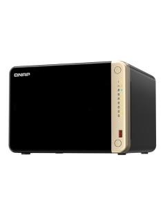 Qnap ts-664-8g nas 6xhdd-bay 2x2.5gbe 4xusb 2