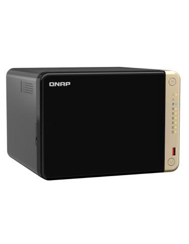 Qnap ts-664-8g nas 6xhdd-bay 2x2.5gbe 4xusb