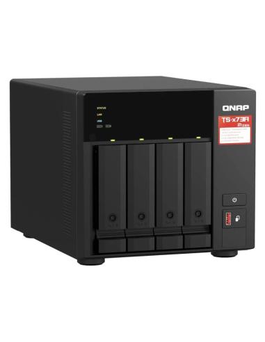 Qnap ts-473a-sw5t bundle nas 4xhdd-bay + switch