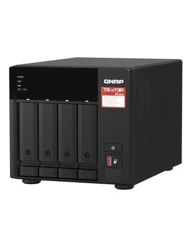 Qnap ts-473a-sw5t bundle nas 4xhdd-bay + switch