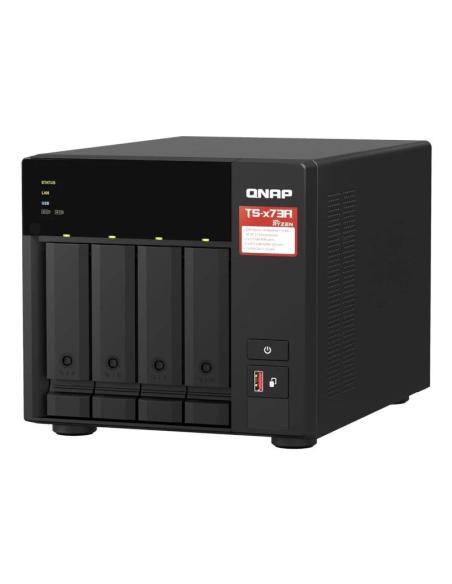 Qnap ts-473a-sw5t bundle nas 4xhdd-bay + switch