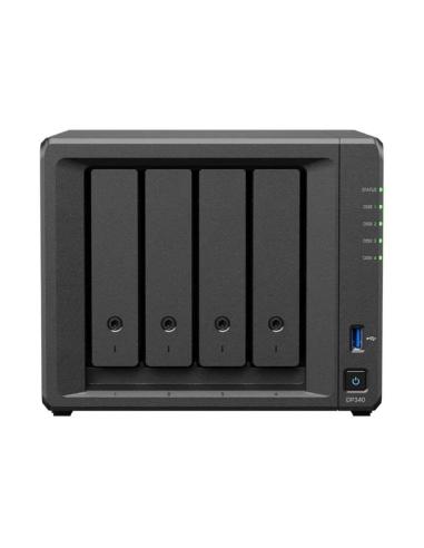Synology dp340 nas 1xg 1x10g i/4xhdd 8tb 4-bay