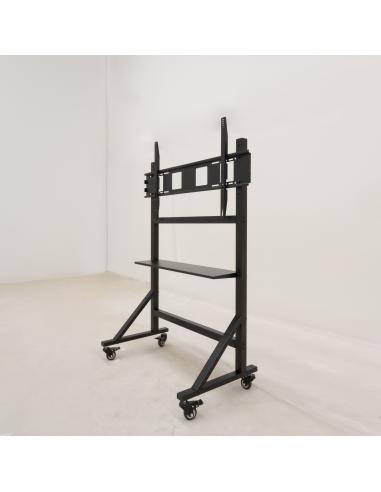 SOPORTE SUELO RUEDAS OPTIMUS 60-105 TOOQ FS20105M-B