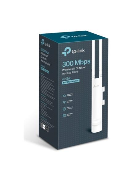 Tp-link eap110-outdoor punto acceso n300 poe