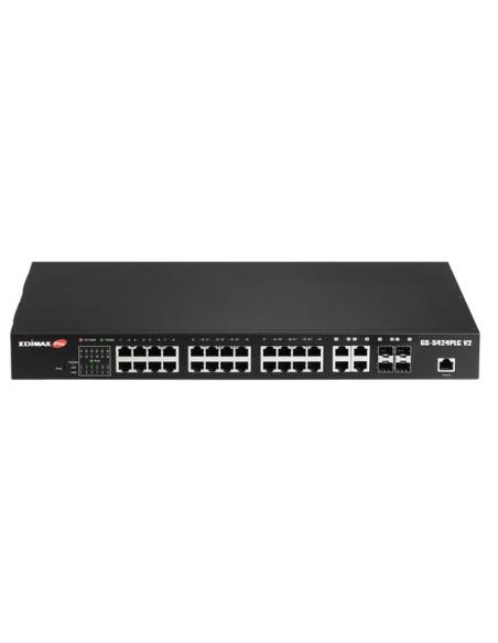 Edimax pro gs-5424plc v2 switch 24xgb poe+ 4xsfp