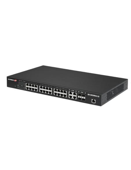 Edimax pro gs-5424plc v2 switch 24xgb poe+ 4xsfp