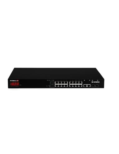 Edimax pro gs-5216plc switch 18xgb poe+ 2xsfp surv
