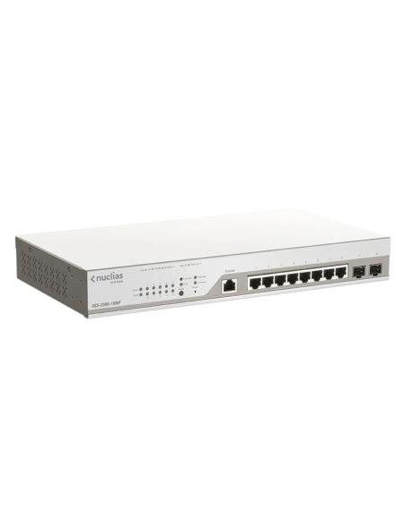 D-link dbs-2000-10mp/e 10xgb poe+ switch 2xsfp 1y