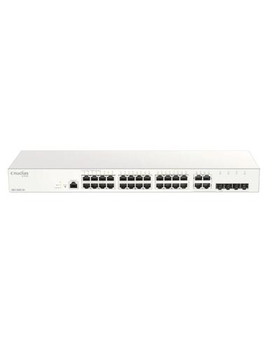 D-link dbs-2000-28/e 28xgb switch 4xc 1y