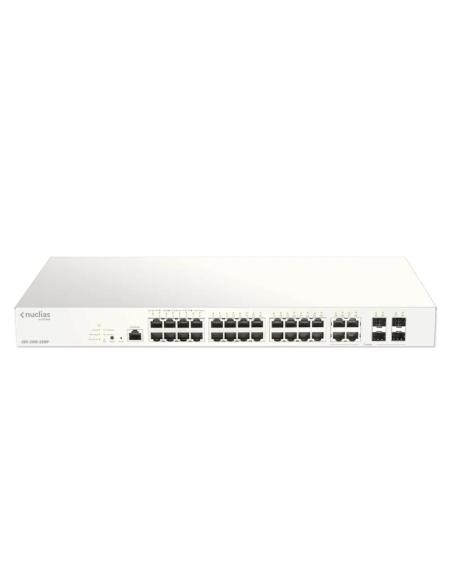 D-link dbs-2000-28mp/e 28xgb poe+ switch 370w 1y