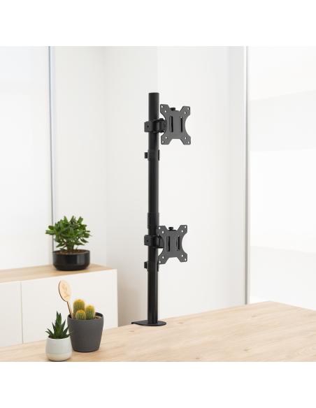 SOPORTE MESA PANT. GIRA INCLI 2 BRAZOS 13-32 VERTI TOOQ DB1233TNV-B