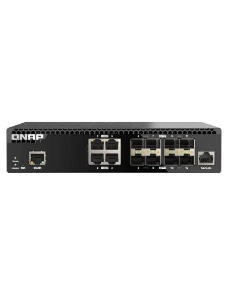 Qnap qsw-m3212r-8s4t switch 8x10gbe sfp+ 4x10gbe