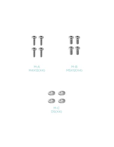 SOPORTE MESA PANT. GIRA INCLI 2 BRAZOS 13-32 VERTI TOOQ DB1233TNV-B