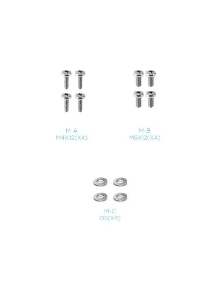 SOPORTE MESA PANT. GIRA INCLI 2 BRAZOS 13-32 VERTI TOOQ DB1233TNV-B