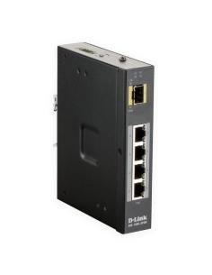 D-link dis-100g-5psw switch industrial 4xgb 1xsfp