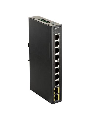 D-link dis-100g-10s industrial switch 8xgb 2xsfp