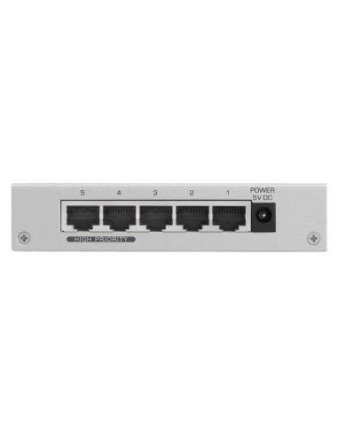 Zyxel es-105av3 switch 5x10/100mbps metal