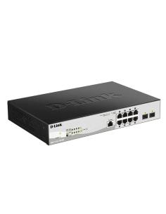 D-link dgs-1210-10p/me/e 10xgb poe+ switch 2xc 2