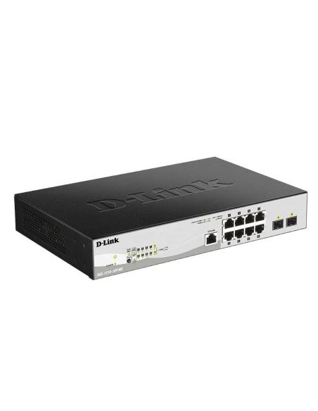 D-link dgs-1210-10p/me/e 10xgb poe+ switch 2xc