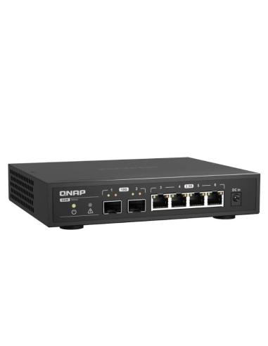Qnap qsw-2104-2s switch 2x10gbe sfp+ 4x2.5gbe