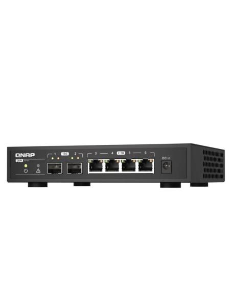 Qnap qsw-2104-2s switch 2x10gbe sfp+ 4x2.5gbe