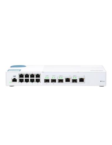 Qnap qsw-m408-2c switch 8xgbe 2x10gbe combo