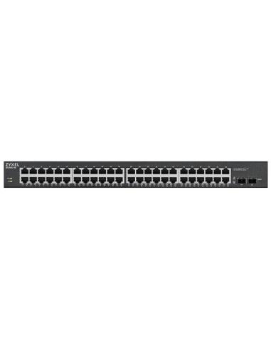 Zyxel gs1900-48hp v2 switch 48xgbe l2 170w rack