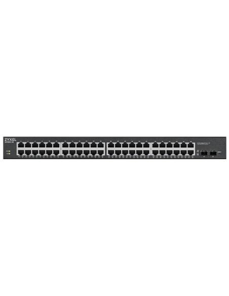 Zyxel gs1900-48hp v2 switch 48xgbe l2 170w rack