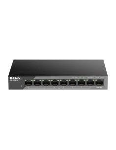 D-link dss-100e-9p switch 9x10/100 lr poe surveill