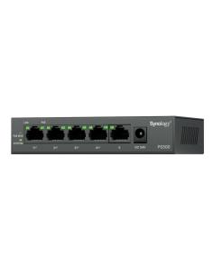 Synology ps500 switch 4xg poe+ 1xg 60w