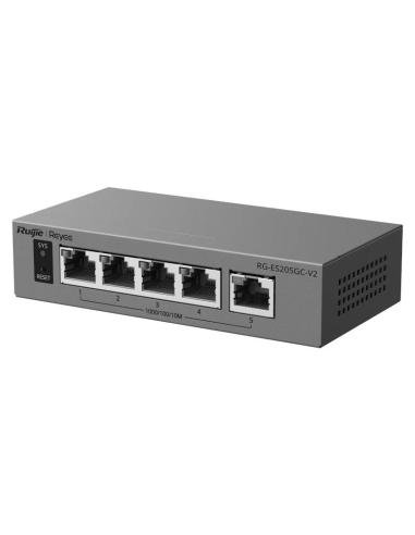 Reyee rg-es205gc-v2 switch cloud 5p gigabit no poe
