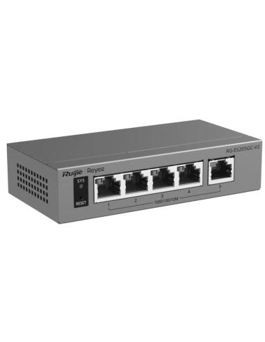 Reyee rg-es205gc-v2 switch cloud 5p gigabit no poe