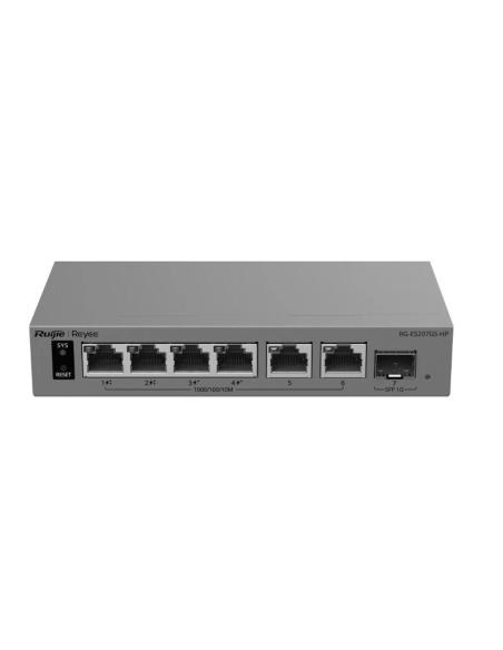 Reyee rg-es207gs-hp switch cloud 2p poe++ 2p poe+