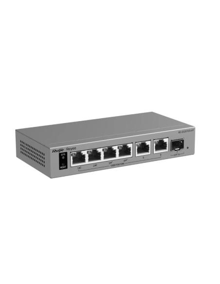 Reyee rg-es207gs-hp switch cloud 2p poe++ 2p poe+