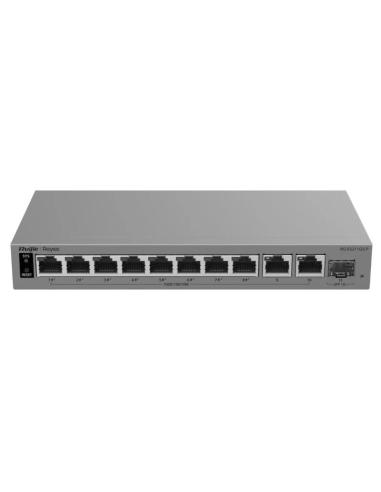 Reyee rg-es211gs-p switch cloud 8p poe + 2p 1g + 1