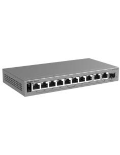 Reyee rg-es211gs-p switch cloud 8p poe + 2p 1g + 1 2