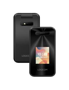 Logicom fleep s90 móvil básico 4g 2.40" ds negro