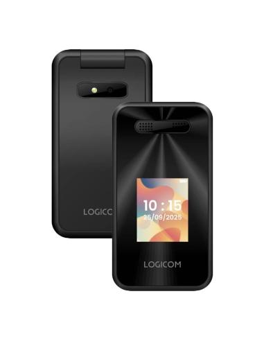 Logicom fleep s90 móvil básico 4g 2.40" ds negro