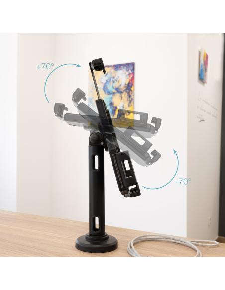 SOPORTE SOBREMESAPARED TABLET ANTIRROBO TOOQ TQTDS0812